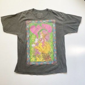 Pink Floyd London Tour T-Shirt Sz S/M Short Sleeve Oversized Dress faded Black